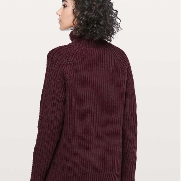Lululemon Bring The Cozy Ribbed Turtleneck - Picture 3 of 9